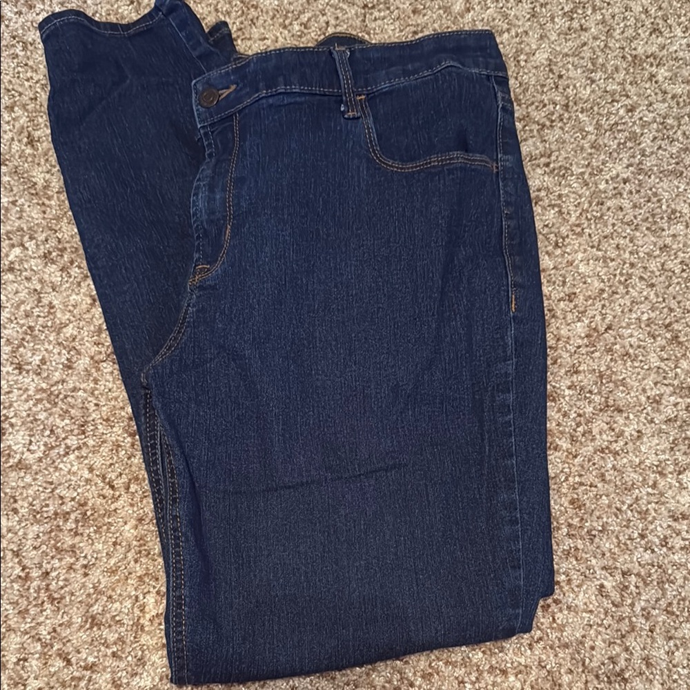 Old Navy Super Skinny Dark Indigo Jeans